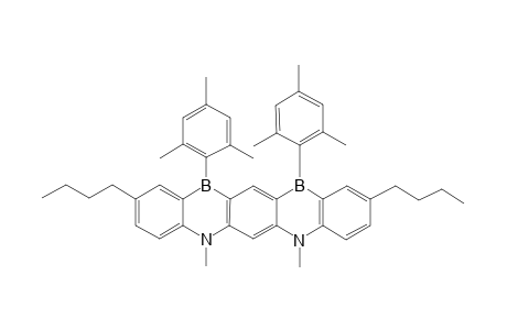 2,10-DIBUTYL-5,7-DIMETHYL-12,14-DIMESITYL-5,7,12,14-TETRAHYDRO-5,7-DIAZA-12,14-DIBORAPENTACENE