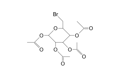 .alpha.-D-Glucopyranose, 6-bromo-6-deoxy-, tetraacetate