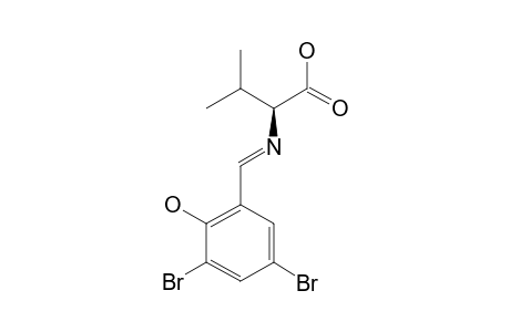 N-(L-VALINE)-3,5-DIBROMO-SALICYLALDEHYDE;DI-BR-VAL