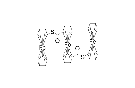 bis(S-Ferrocenyl) ferrocene-di(monothiocarboxylate)