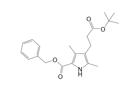 3-(2-tert-Butoxycarbonylethyl)-3,5-dimethyl-1H-pyrrole-2-carboxylic acid benzyl ester