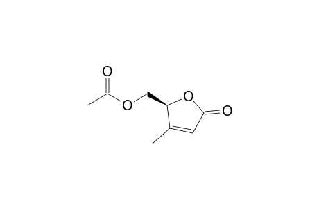 (-)-(S)-4-Methyl-5-acetyloxymethyl-2(5H)-furanone