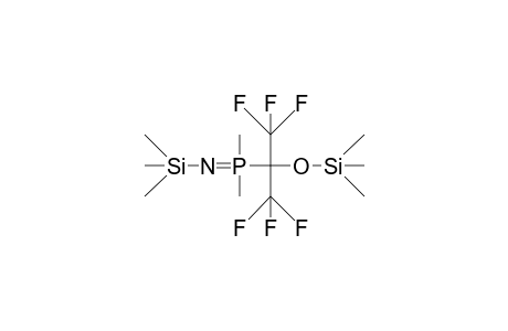 Dimethyl-(hexafluoro-2-trimethylsilyloxy-2-propyl)-phosphine trimethylsilylimine