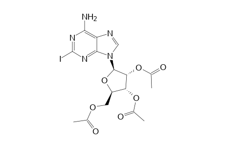 2-Iodo-6-amino-9.beta-(2,3,5-tri-O-acetyl-D-ribofuranosyl)-purine