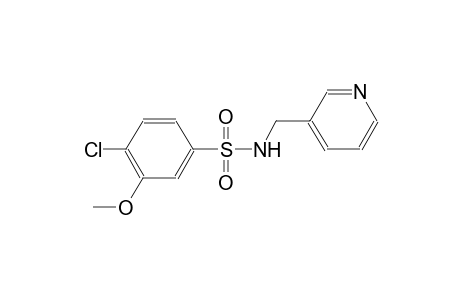 benzenesulfonamide, 4-chloro-3-methoxy-N-(3-pyridinylmethyl)-