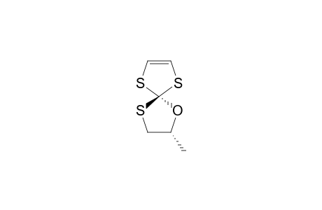 2-Methyl-1-oxa-4,6,9-trithiaspiro[4.4]non-7-ene
