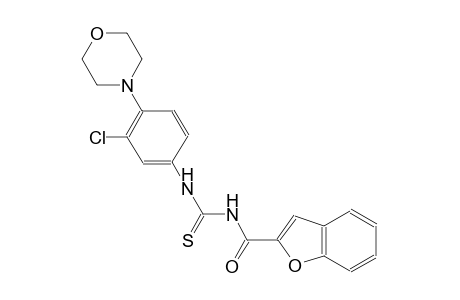 thiourea, N-(2-benzofuranylcarbonyl)-N'-[3-chloro-4-(4-morpholinyl)phenyl]-