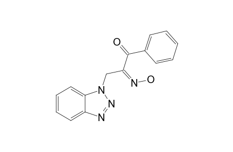 3-(BENZOTRIAZOL-1-YL)-2-(HYDROXYLIMINO)-1-PHENYLPROPANONE