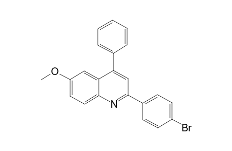 2-(4-Bromophenyl)-6-methoxy-4-phenylquinoline
