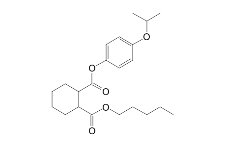 1,2-Cyclohexanedicarboxylic acid, 4-isopropyloxyphenyl pentyl diester