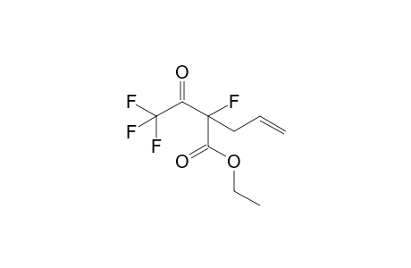 Ethyl 2-fluoro-2-(2,2,2-trifluoroacetyl)pent-4-enoate