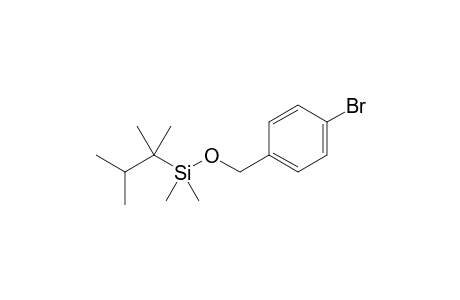 4-Bromobenzyl (1,1,2,-trimethylpropyl)dimethylsilyl ether