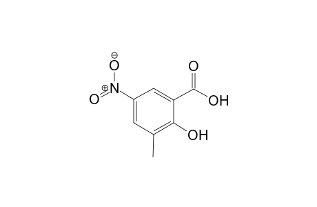 5-nitro-3-cresotinic acid