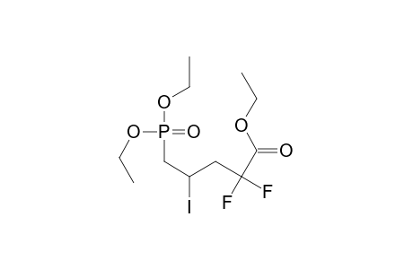 Ethyl 2,2-Difluoro-4-iodo-5-(diethoxyphosphinyl)pentanoate
