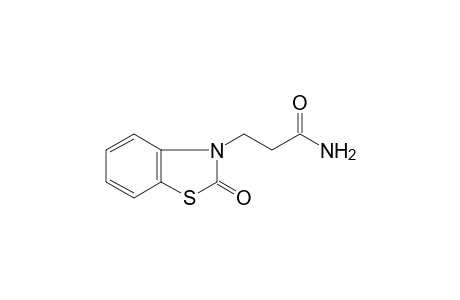 1,3-Benzothiazole-3-propanamide, 2,3-dihydro-2-oxo-