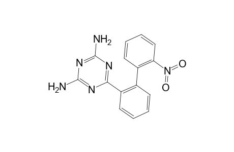 s-Triazine, 2,4-diamino-6-(2'-nitro-2-biphenylyl)-