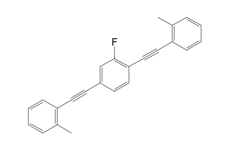 2-Fluoro-1,4-bis[(2-methylphenyl)ethynyl]benzene