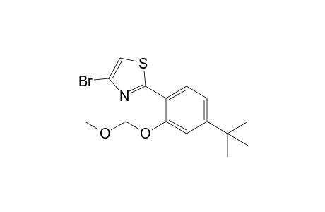 4-Bromo-2-[4-tert-butyl-2-(methoxymethoxy)phenyl]thiazole