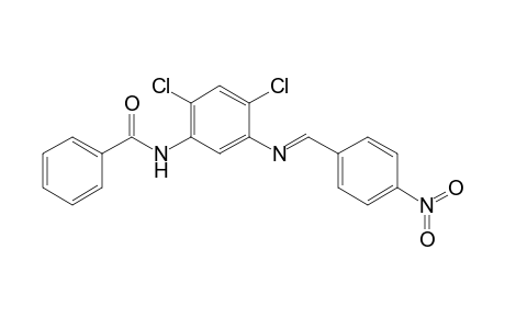 Benzamide,n-[2,4-dichloro-5-(4-nitrobenzylidenamino)phenyl]-