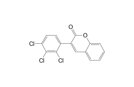 3-(2,3,4-trichlorophenyl)-1-benzopyran-2-one
