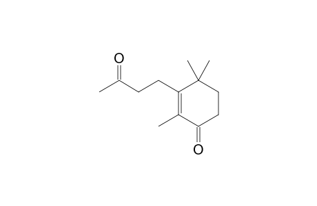 2-Cyclohexen-1-one, 2,4,4-trimethyl-3-(3-oxobutyl)-