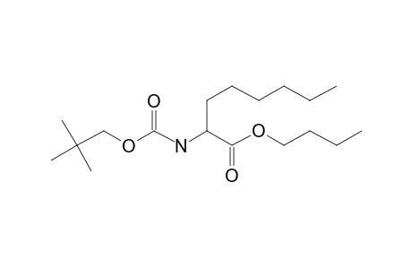 2-Aminocaprylic acid, N-neopentyloxycarbonyl-, butyl ester