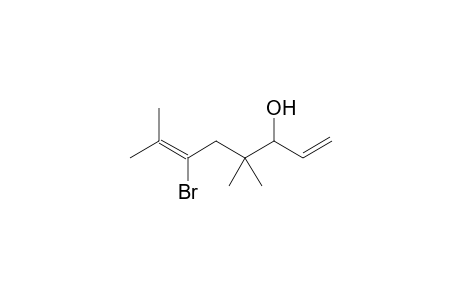 6-Bromo-4,4,7-trimethylocta-1,6-dien-3-ol