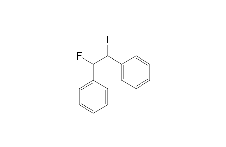 Benzene, 1,1'-(1-fluoro-2-iodo-1,2-ethanediyl)bis-, (R*,S*)-(.+-.)-