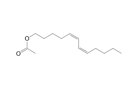 5,7-Dodecadien-1-ol, acetate, (Z,Z)-