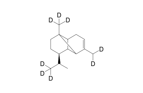 (8R)-3-(2H2)methyl-1-(2H3)methyl-8-[(1,1,1-2H3)propan-2-yl]tricyclo[4.4.0.0(2,7)]dec-3-ene