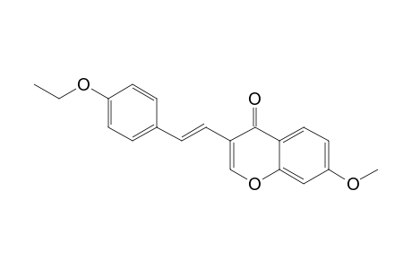 (E)-4'-Ethoxy-7-methoxy-3-styrylchromone
