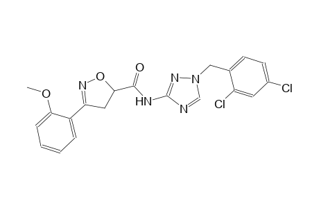 5-isoxazolecarboxamide, N-[1-[(2,4-dichlorophenyl)methyl]-1H-1,2,4-triazol-3-yl]-4,5-dihydro-3-(2-methoxyphenyl)-