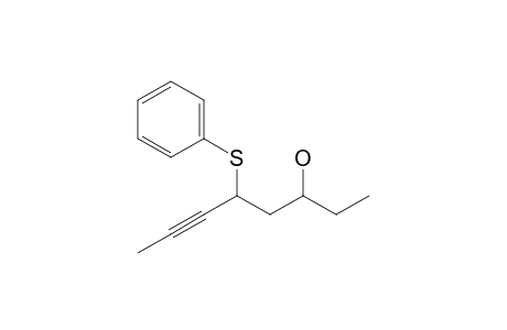 5-phenylsulfanyloct-6-yn-3-ol