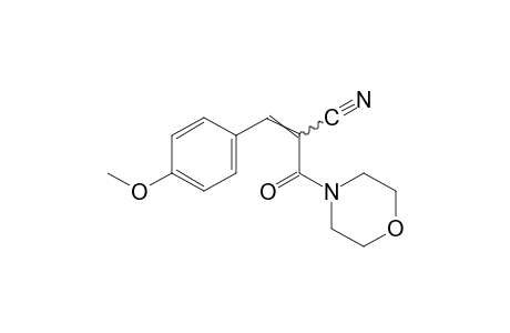 alpha-(p-METHOXYBENZYLIDENE)-beta-OXO-4-MORPHOLINEPROPIONITRILE
