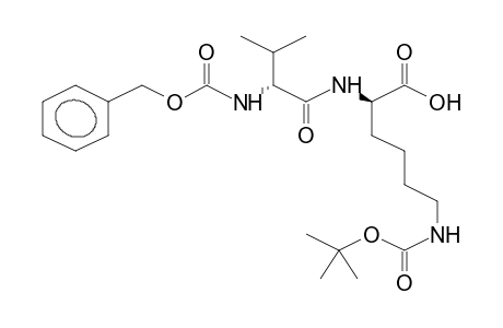 BENZYLOXYCARBONYL-VALINE-(TERT-BUTYLOXYCARBONYL)LYSINE DIPEPTIDE