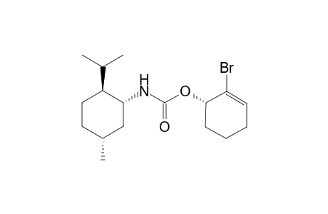 (1R,1'S,2S,5R)- and (1R,1'R,2S,5R)-5-methyl-2-methylethylcyclohexyl 2'-bromocyclohex-2'-enylcarbamate (1:1 mixture)