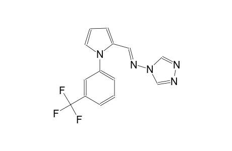 N-((E)-{1-[3-(trifluoromethyl)phenyl]-1H-pyrrol-2-yl}methylidene)-4H-1,2,4-triazol-4-amine