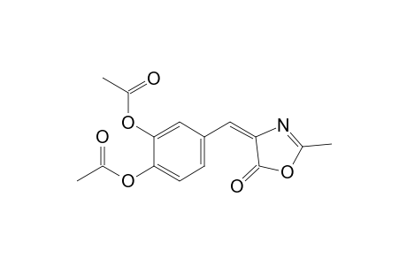 4-(3,4-Diacetoxybenzylidene)-2-methyloxazol-5(4H)-one