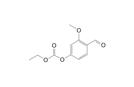 2-Methoxy-4-(ethoxycarbonyl)oxybenzaldehyde