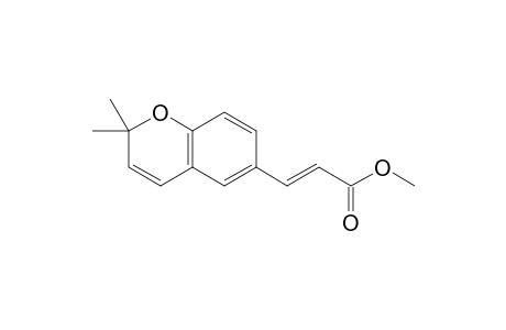 (E)-3-(2,2-dimethylchromen-6-yl)acrylic acid methyl ester