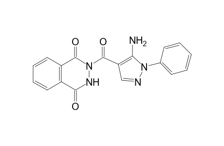 2-(5-Amino-1-phenyl-1H-pyrazole-4-carbonyl)-2,3-dihydrophthalazine-1,4-dione