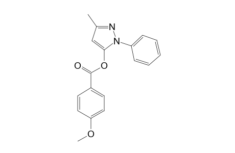 (3-METHYL-1-PHENYL-1H-PYRAZOL-5-YL)-4-METHOXYBENZOATE