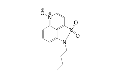 1H-1-Butyl-2,2.-dioxoisothiazolo[5,4,3-d,e]quinoline N-oxide