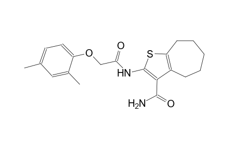 2-{[(2,4-dimethylphenoxy)acetyl]amino}-5,6,7,8-tetrahydro-4H-cyclohepta[b]thiophene-3-carboxamide