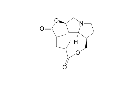 4H-1,12-Methano-6H-[1,7]dioxacyclododecino[4,3-b]pyrrole-6,10(7H)-dione, 2,3,3a,8,9,12,13,13a-octahydro-7,9-dimethyl-, [3aR-(3aR*,7R*,9S*,12R*,13aR*)]-