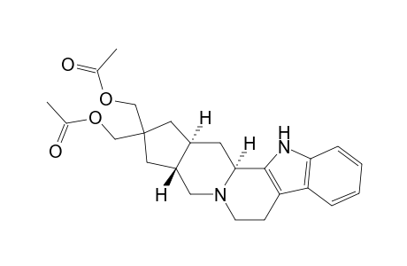 E-Noryohimban-17,17-dimethanol, diacetate (ester), (.+-.)-
