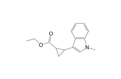 Ethyl 2-(1-methyl-1H-indol-3-yl)cyclopropane-1-carboxylate