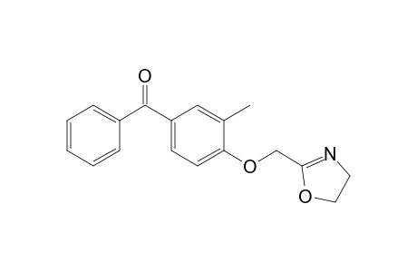 2-{[4'-(Benzoyl)-2'-methylphenyl]oxymethyl}-oxazoline