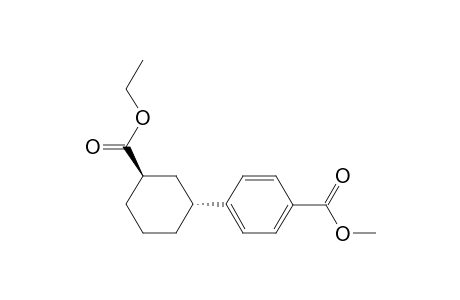 Methyl 4-(cis-3-(ethoxycarbonyl)cyclohexyl)benzoate