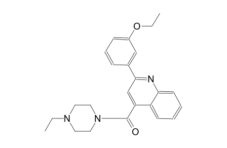 2-(3-ethoxyphenyl)-4-[(4-ethyl-1-piperazinyl)carbonyl]quinoline